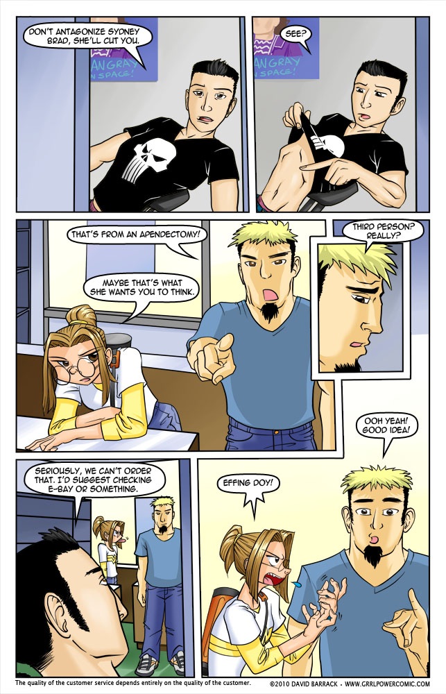 Grrl Power #13 – Slashing prices and/or customers