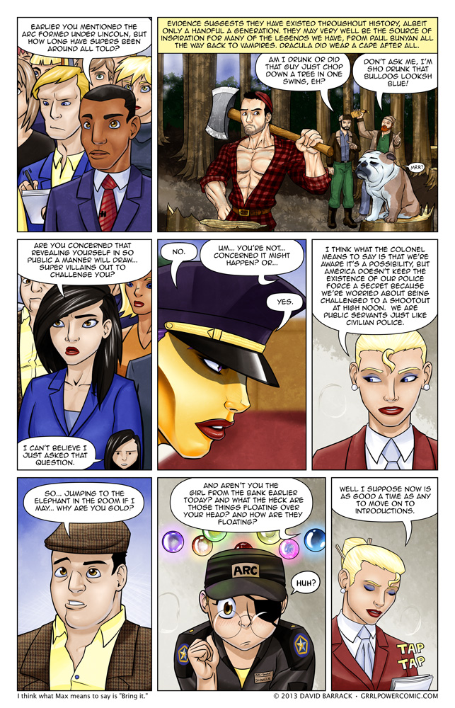 Grrl Power #149 – Let’s cut to the chase