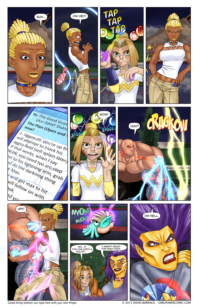 Grrl Power #282 – It was this or wrap his arm in ten million dryer sheets