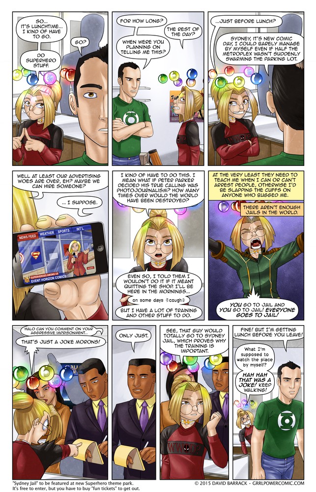Grrl Power #302 – This is coming out of your vacation time