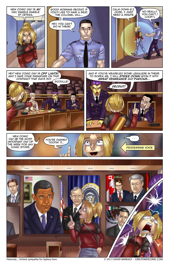 Grrl Power #313 – This measures an eight on the Sydney scale