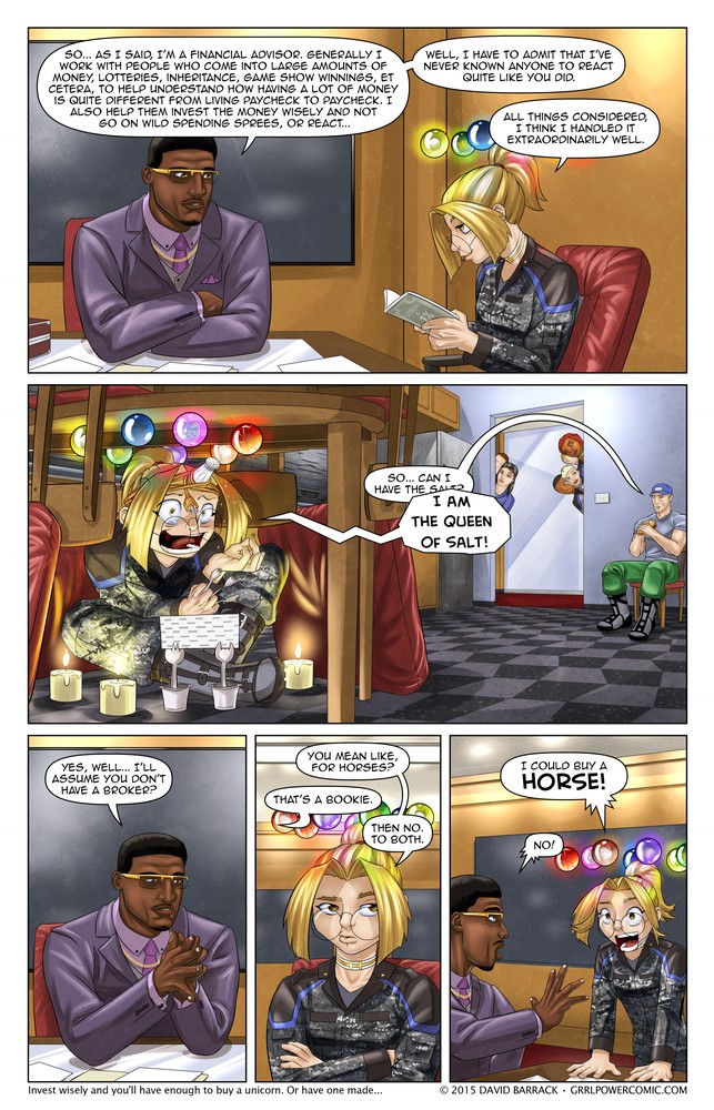 Grrl Power #347 – You could buy that, of course, of course
