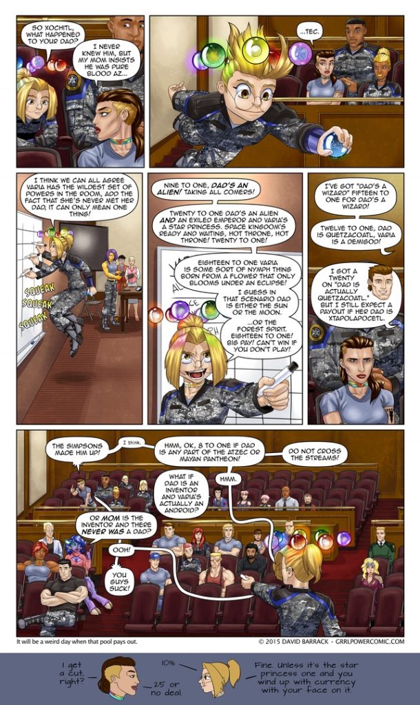 Grrl Power #360 – Chalking up – Grrl Power