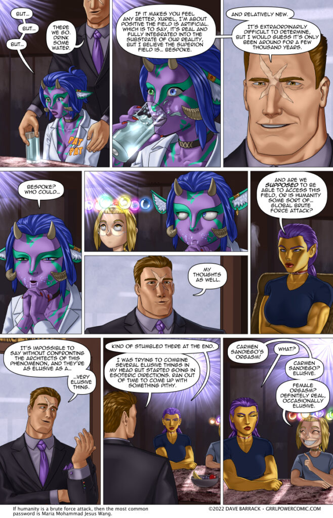 Grrl Power #1036 – The unseen… tentacle? – Grrl Power