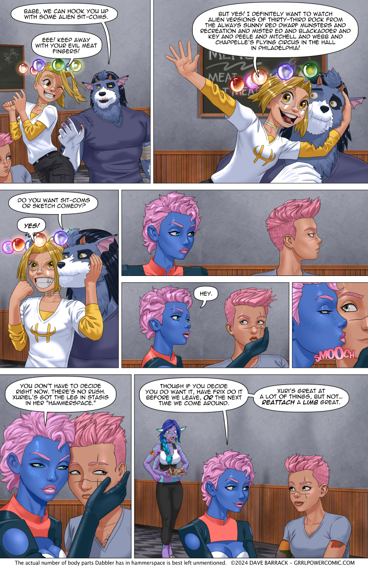 Grrl Power #1293 – Ambivalent leg syndrome