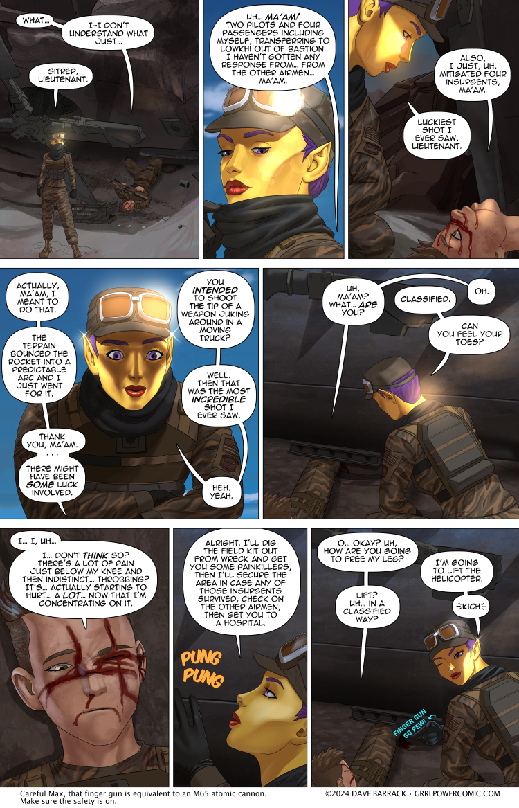 Grrl Power #1304 – Triple A…ir Force