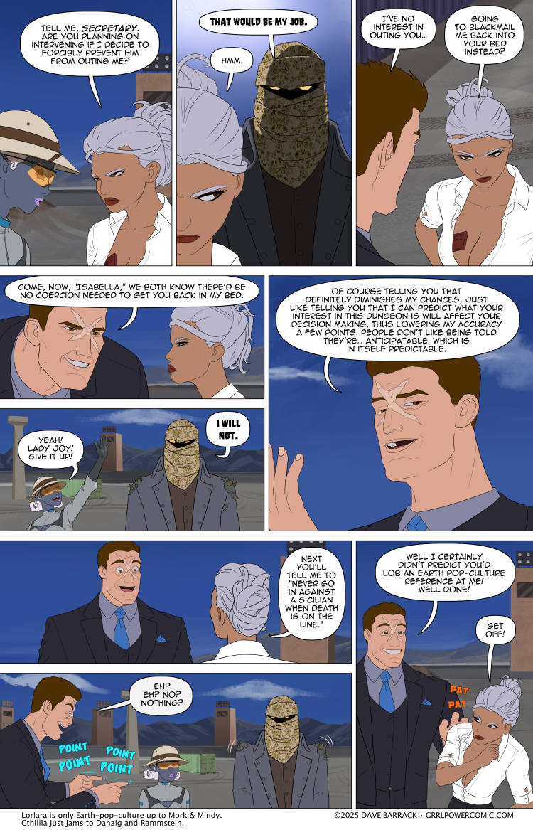 Grrl Power #1333 – Predictably predictable